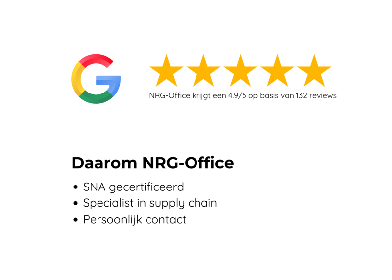 NRG Office Google Review ERP Implementatie